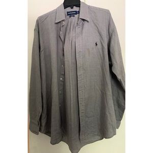 Polo Ralph Lauren Grey Button Down Shirt